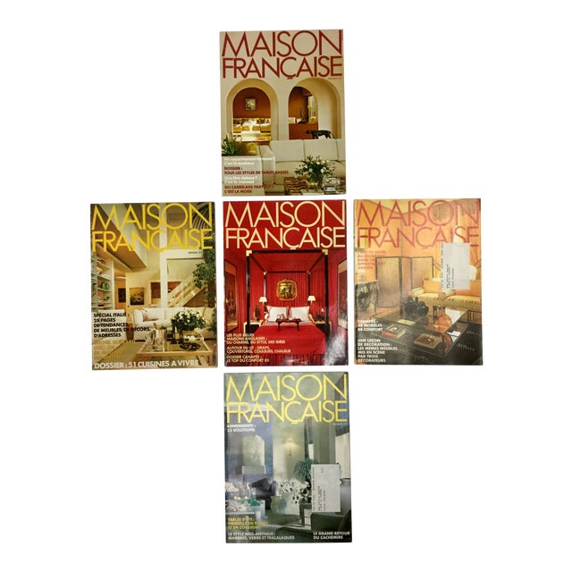French Interior Decorating Magazines Set of 5 Chairish