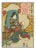 Utagawa Kunisada (Toyokuni III), Oriental Woman, Woodcut, 1830s For Sale