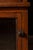 Antique Oak Mercantile Cabinet With Japanned Copper Hardware For Sale - Image 9 of 10