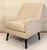 Mid-Century Modern Cream Bucket Lounge Chair For Sale - Image 3 of 15