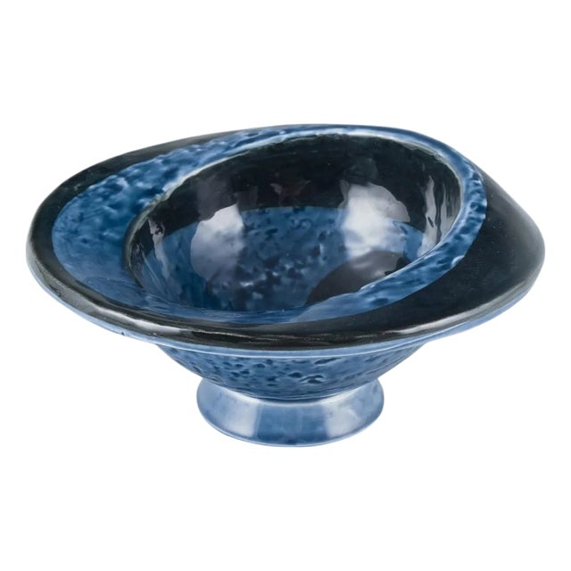 Ceramic Bowl with Abstract Motif by Vilhelm Bjerke-Petersen for Rörstrand, 1960s For Sale