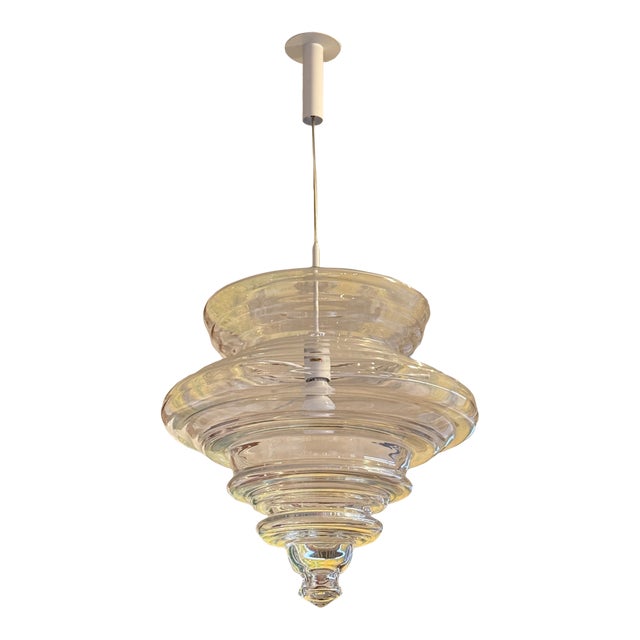 Jan Plecháč + Henry Wielgus for Lasvit LaScala Neverending Glory Pendant Light For Sale