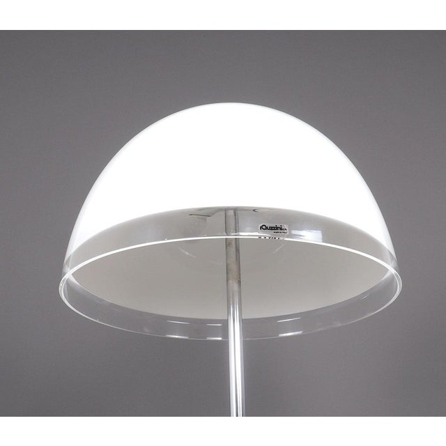 Metal White Baobab Floor Lamp from Guzzini, Italy, 1970s For Sale - Image 7 of 14