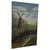 Vintage Windmill Landscape Oil Painting on Canvas, Signed, Rustic Countryside Scene. For Sale - Image 4 of 10