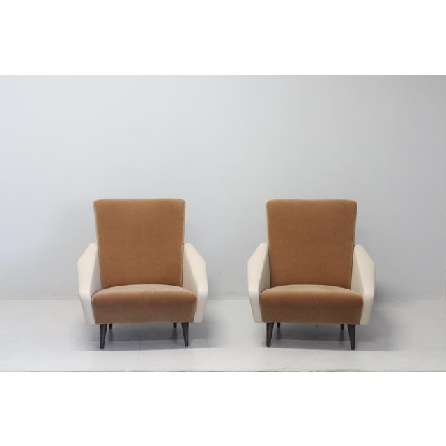 Model 807 Distex Armchair by Gio Ponti for Cassina, 1954, Set of 2 For Sale - Image 12 of 15