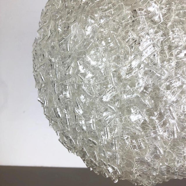 White Large Acrylic & Plastic Bubble Hanging Light in the style of Panton, Germany, 1970s For Sale - Image 8 of 18