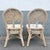 Boho Chic Sculpted Leaf Back Pencil Reed Dining Chairs - Set of 6 For Sale In West Palm - Image 6 of 12