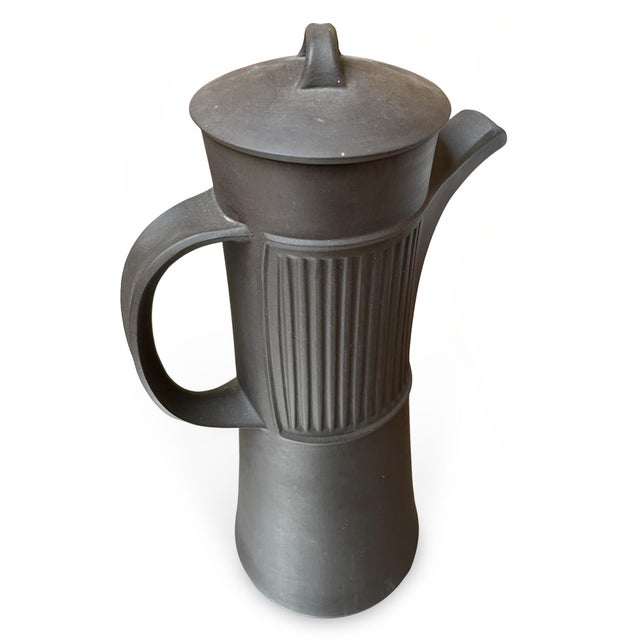 Dansk Designs Late 20th Century Dansk Flamestone Stoneware Coffee Pot by Jens Quistgaard For Sale - Image 4 of 15