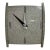 Postmodern Art Deco Faux Granite Wall Clock With Geometric Hands, Emperor 1980s For Sale