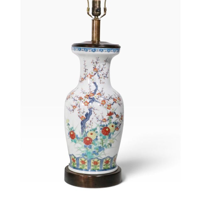 Mid 20th Century Chinese Style Ceramic Lamps by Frederick Cooper - Pair For Sale - Image 9 of 18
