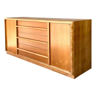 t.h. Robsjohn-Gibbings for Widdicomb Wood Credenza For Sale