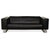 BMP 622 3-Seater Sofa in Black Leather from Rolf Benz For Sale - Image 15 of 15