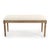 This is a bench featuring a sophisticated design with cowhide upholstery and an oak wood frame. The upholstery showcases a...