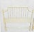 Traditional Vintage Off White Faux Bamboo Pagoda Regency Twin Headboards- a Pair For Sale - Image 3 of 6