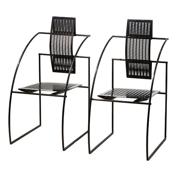 Quinta Chairs by Mario Botta for Alias, Italy, 1986, Set of 2 For Sale