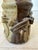 1970’s Vintage Brutalist Large Handmade Pottery Handled Vessel For Sale - Image 12 of 15