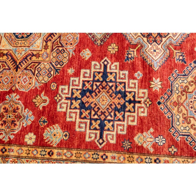 Pak Kazak Rug 5'8'' X 7'10'' For Sale In New York - Image 6 of 8