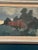 Mid-Century Modern Arne Aspelin, Red Barn, 1950s, Oil on Canvas, Framed For Sale - Image 3 of 13
