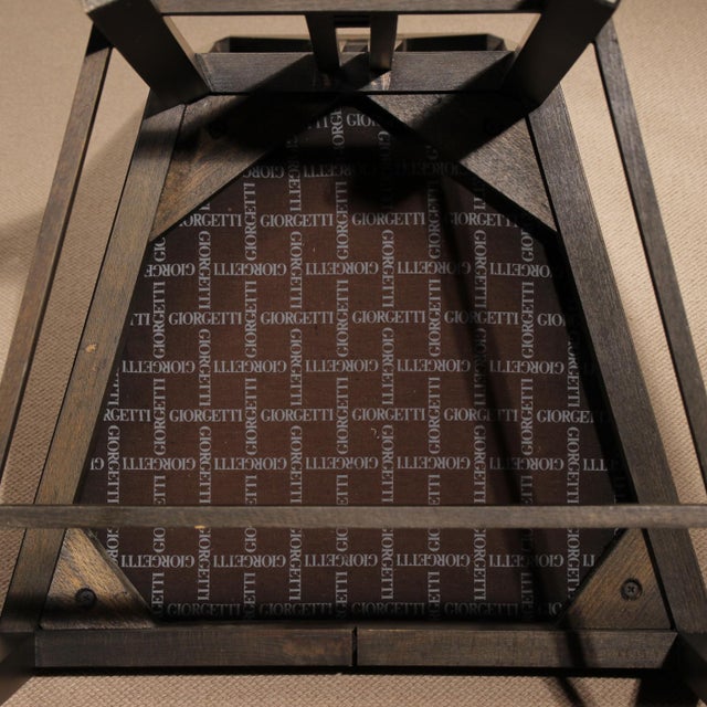 High-Back Gallery Chair by U. Asnago & A. Pozzi for Giorgetti, Italy, 1970s For Sale - Image 6 of 11