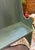 Vintage Wood Settle Bench For Sale - Image 4 of 7