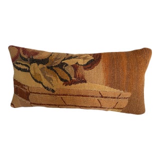 Antique 18th Century French Tapestry Pillow For Sale