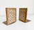 1950s 1950s Italian Florentine Folding Bookends, a Pair For Sale - Image 5 of 10