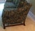 Elevate your living space with this exceptional, custom-upholstered camelback sofa by the prestigious Hickory Chair...