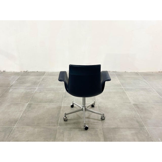 FK 6727 Tulip Office Chair attributed to Fabricius & Kastholm for Kill International, 1960s, Set of 4 For Sale - Image 15 of 18