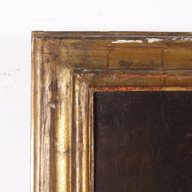 Scene with Card Players, Oil on Canvas, Framed For Sale - Image 7 of 11