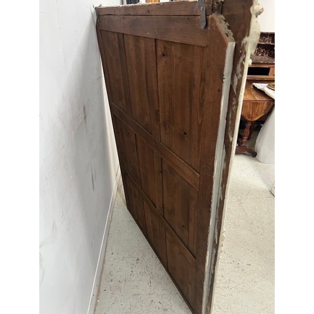 Louis XVI Style Mirror in Wood and Patinated Stucco For Sale - Image 16 of 18