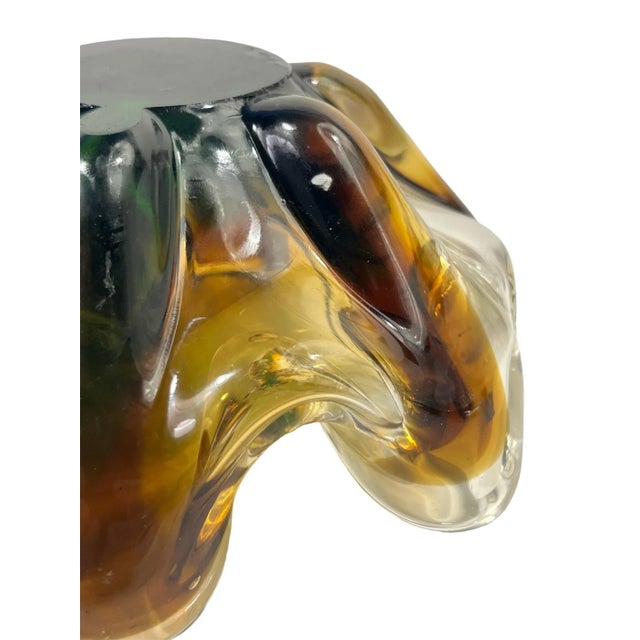 1960s Murano Art Glass Bowl For Sale - Image 6 of 9