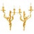Metal Gilt Bronze Two-Light Wall Sconces by Maison Bagues, 2018, Set of 2 For Sale - Image 7 of 7