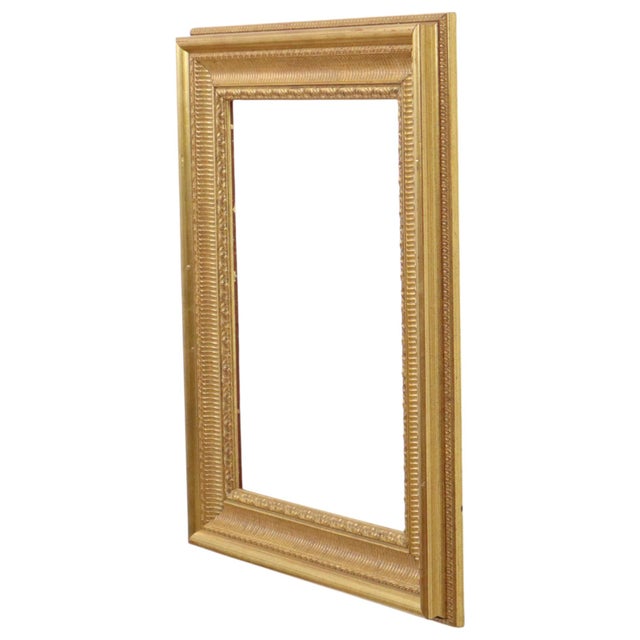 Gold-Colored Wooden Frame For Sale - Image 14 of 15