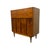 Mid-Century Modern Vintage Mid-Century Modern Highboy Dresser Dovetailed Drawers Brass Finished Pulls. For Sale - Image 3 of 12