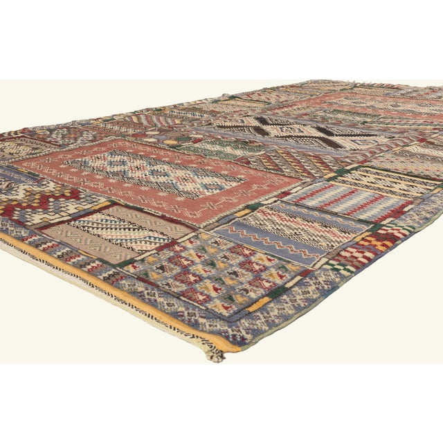 22113 Taznakht Glaoui Moroccan Rug, 06'11 x 11'03. The High Atlas Codex: A Taznakht Glaoui Moroccan Masterpiece of...