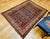 1900 - 1909 Vintage Persian Malayer Rug, Hand-Knotted Wool, Paisley Pattern, 5x6, Navy & Ivory For Sale - Image 5 of 18