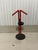 Vintage Modern Red and Black Metal Valet Coat Rack, 1980s For Sale - Image 17 of 18