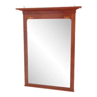 Arts & Crafts Mahogany Mirror by J.M. Middelraad for H. Pander & Zn., 1900s For Sale