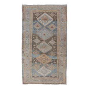 Antique Persian Kurdish Rug With All-Over Geometrics by Keivan Woven Arts
