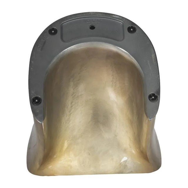 Gold Metallic Moon Armchair by Tokujin Yoshika for Moroso For Sale - Image 9 of 10