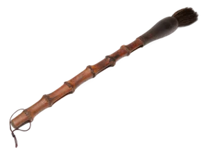 Chinese Bamboo Root Calligraphy Brush, C. 1900