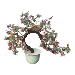 Vintage 1950s Jade Bonsai Tree