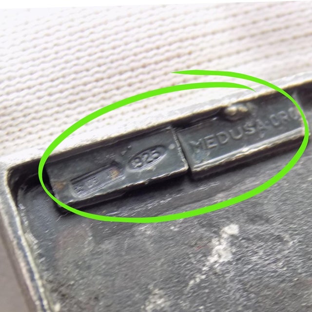 Vintage Italian Handmade Genuine Sterling Silver Painter & Paint Scene Figurine Sculpture For Sale - Image 10 of 12