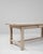 20th Century French Oak Dining Table With Drawer For Sale In Greensboro - Image 6 of 18