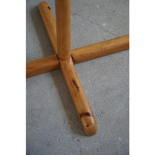 Vintage Danish Coat Stands in Pine, 1970s, Set of 2 For Sale - Image 10 of 18
