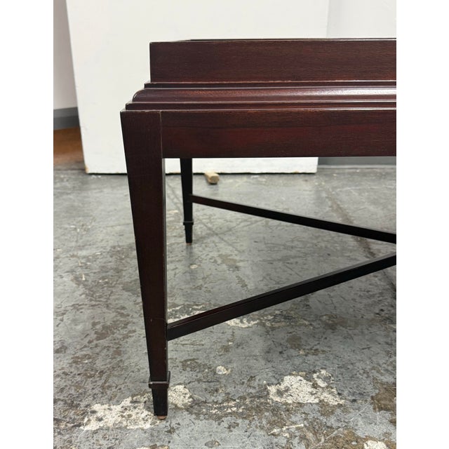 Wood Barbara Barry for Baker Furniture Tray-Top Occasional Table For Sale - Image 7 of 12