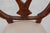 Antique Gustavian Walnut Chair with Leather, 1700s For Sale - Image 9 of 14