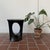 Kreten Side Table, Painted Black, Short, Factory 2nd, by Souda, Modern, Organic, Concrete End Table For Sale In New York - Image 6 of 9