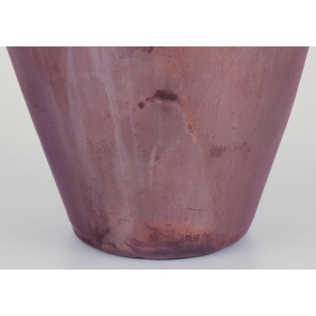 1920s Vintage Danish Ceramic Vase by Jens Petersen, 1920 For Sale - Image 5 of 9