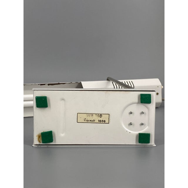 Space Age Cornett Desk Lamp by Gerd Laitko for Veb Tafelgeräte Dessau, 1980s For Sale - Image 15 of 16